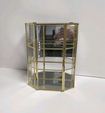 Vtg glass brass for sale  Fort Blackmore
