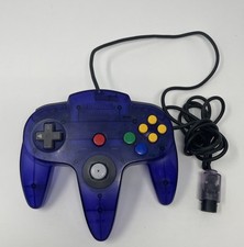 Controle Nintendo N64 autêntico OEM Funtastic uva roxo bastão apertado, usado comprar usado  Enviando para Brazil