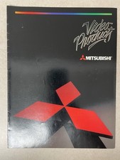 Folheto de vendas de TV Mitsubishi Video Products catálogo antigo 1985 anúncio de televisão comprar usado  Enviando para Brazil