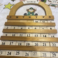 Wood calendar block for sale  Castalian Springs