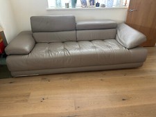 Modern leather italian for sale  EMSWORTH