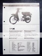 Yamaha v50m motorcycle for sale  LEICESTER