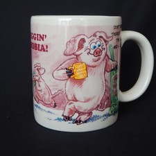 Piggin phobia mug for sale  SOLIHULL