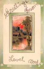 Cartão postal antigo Level Maryland Scenic Waterfront Greeting K84251 comprar usado  Enviando para Brazil