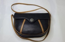 Usado, Bolsa de ombro Dior CD logotipo vintage couro preto tiracolo comprar usado  Enviando para Brazil