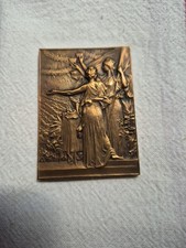 Medaille table bronze d'occasion  France