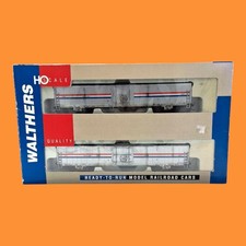 Par de coches de manejo de materiales Walthers Amtrak 60' escala HO 932-26021  segunda mano  Embacar hacia Mexico