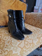 Topshop leather ankle for sale  GLASGOW