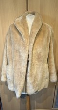 Vintage cream faux for sale  SHEFFIELD