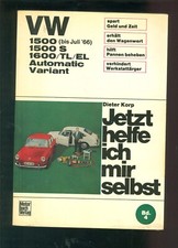 Jetzt helfe ich mir selbst VW  1500 1500S 1600/TL/EL Automatic Variant -F005F comprar usado  Enviando para Brazil