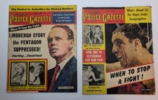 Police gazette magazines. for sale  Omaha
