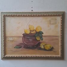 Quadro frutta dipinto usato  Palermo