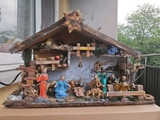 Weihnachtskrippe holz krippens gebraucht kaufen  Frankfurt am Main