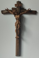 Crocifisso legno scolpito usato  Bozen