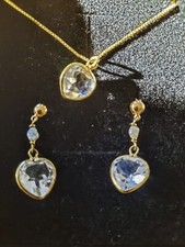 Schmuckset hrringe anhänger gebraucht kaufen  Berlin