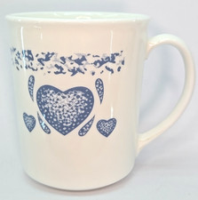 Blue hearts mug for sale  Star