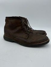 Usado, Botas Chelsea masculinas tamanho 10.5 Mark Mason couro marrom tornozelo biqueira redonda chukka comprar usado  Enviando para Brazil
