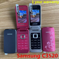 Samsung C3520 Telefon komórkowy Bluetooth Mp3 Fm Radio Gsm Odblokowany Flip Telefon komórkowy na sprzedaż  Wysyłka do Poland