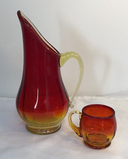 Vintage kanawha amberina for sale  Essex