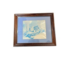 Cat lover cyanotype for sale  Warren
