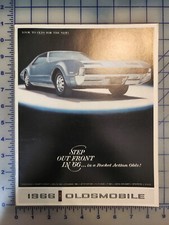 1966 oldsmobile brochure for sale  Suffolk