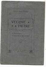 M.martinozzi vecchie pietre usato  Italia