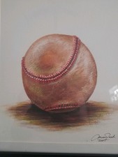 Desenho emoldurado original de beisebol (série esportiva, 2 de 6) comprar usado Desenho emoldurado original de beisebol (série esportiva, 2 de 6) comprar usado  Enviando para Brazil