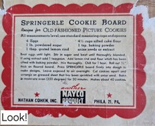 Two vintage springerle for sale  Columbus