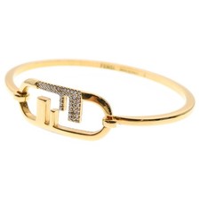Pulseira de cristal FENDI Oroch ouro 8AH359 comprar usado  Enviando para Brazil