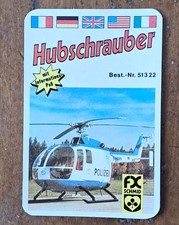 Quartettspiel hubschrauber sch gebraucht kaufen  Regensburg