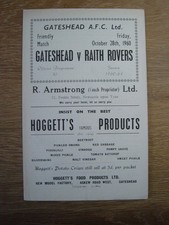 1960 gateshead raith for sale  EDINBURGH