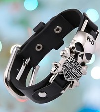 Pulsera Harley, Banda Motociclista | Joyería Ajustable | Accesorios Moto segunda mano  Embacar hacia Mexico