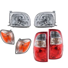 Kit de faróis para 2005-2006 Toyota Tundra LH RH cama padrão cabine regular/acesso comprar usado  Enviando para Brazil
