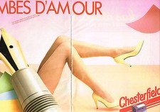 1980 chesterfield advertising d'occasion  Expédié en Belgium