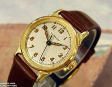 1949 Vintage Hamilton Nordon, Deslumbrante Mostrador Prata, Manutenção com Garantia comprar usado  Enviando para Brazil