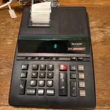 Antiga Calculadora de Impressão Sharp EL-2630 Impressão em Fita 2 Cores Mesa Eletrônica, usado comprar usado  Enviando para Brazil