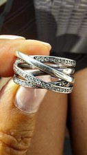 Magnifique bague argent d'occasion  Chantilly
