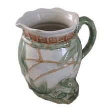 Majolica frog vase for sale  Ephraim