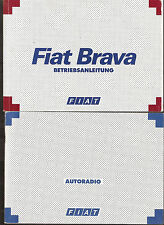 deutsche Betriebsanleitung FIAT Brava Handbuch Bordbuch ausgabe 2000 Radio Anlei comprar usado  Enviando para Brazil