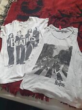 Beatles tshirt vest for sale  ROYSTON