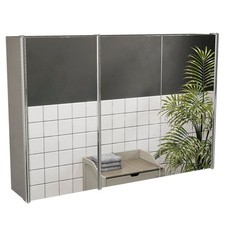 Bathroom cabinet triple for sale  BRADFORD
