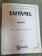 Taffanel paul quintet for sale  SALISBURY