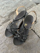 Keilabsatzschuhe sandalen dame gebraucht kaufen  Oelsnitz