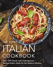 Complete italian cookbook for sale  UK