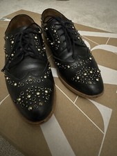 Zara black leather for sale  UK