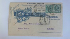 Cartolina pubblicitaria fabbri usato  Roma