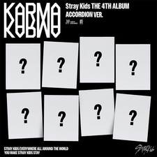 STRAY KIDS [KARMA] 4th Album ACCORDION Ver/CD-R+2 Book+2-Cut Photo+Card+POB+GIFT, usado comprar usado  Enviando para Brazil