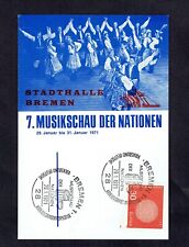 Brd sonderkarte musikschau gebraucht kaufen  Bad Dürrenberg