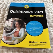 Quickbooks 2021 dummies for sale  CHELMSFORD