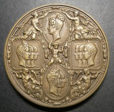 Médaille famille royale d'occasion  Expédié en Belgium